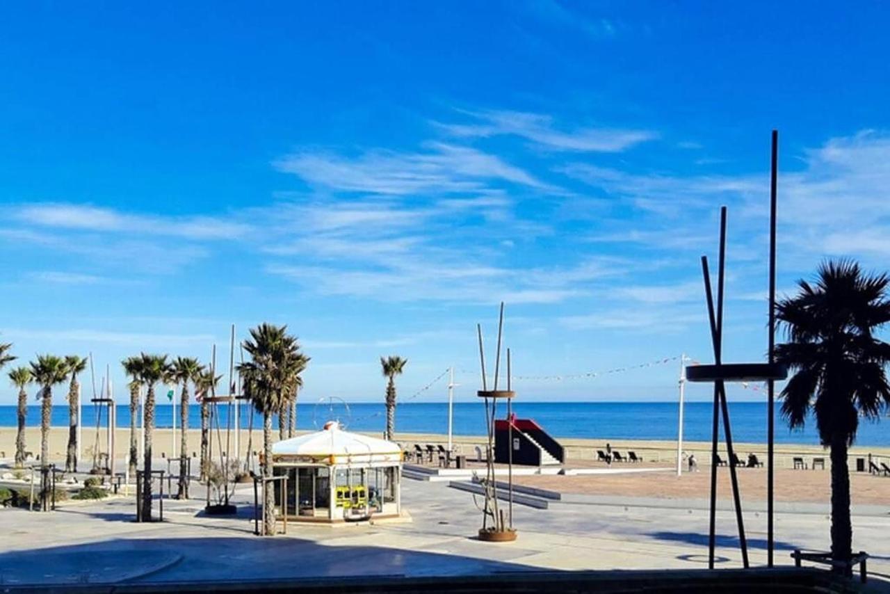 F2 Entier Canet Vue Mer // Balcon + Parking Екстер'єр фото